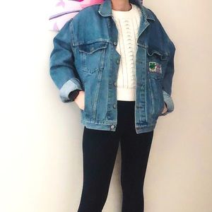 Uniform 751 K Denim Jacket | Vintage 90s Blue VTG